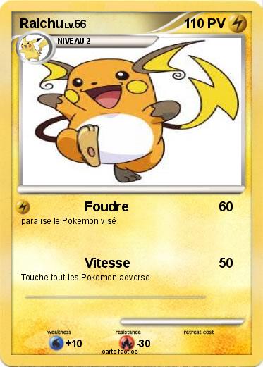 Pokemon Raichu