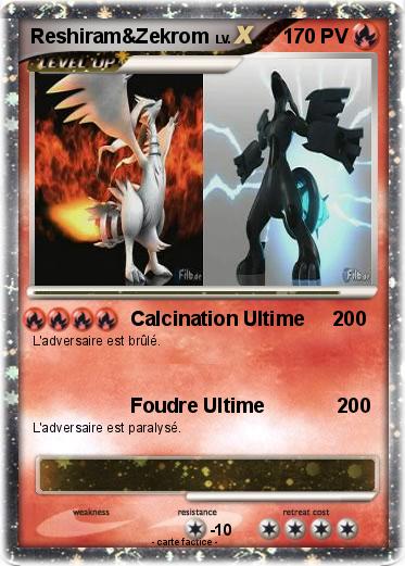 Pokemon Reshiram&Zekrom