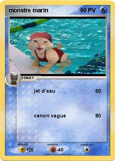 Pokemon monstre marin