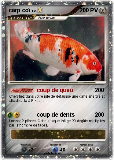 Pokemon carp coï