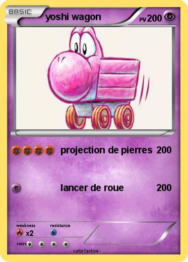 Pokemon yoshi wagon