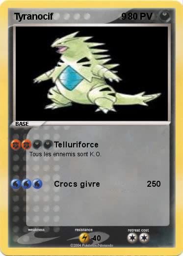 Pokemon Tyranocif                           9