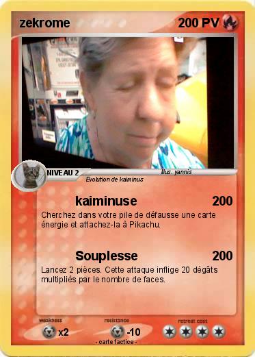 Pokemon zekrome
