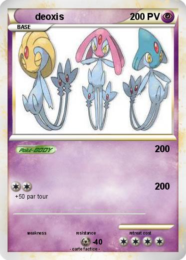 Pokemon deoxis