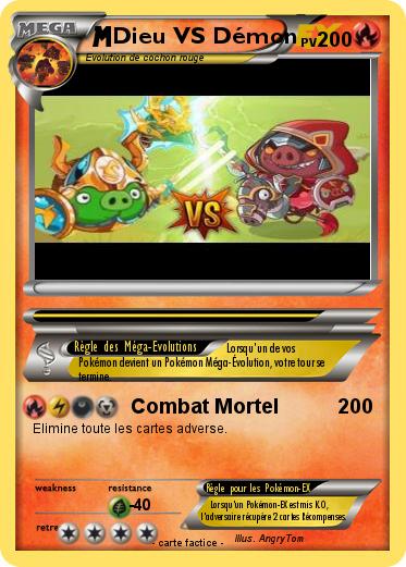 Pokemon Dieu VS Démon