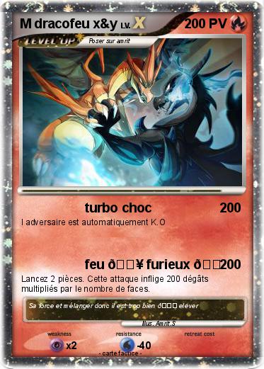 Pokemon M dracofeu x&y