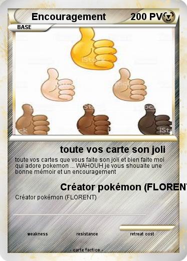 Pokemon Encouragement