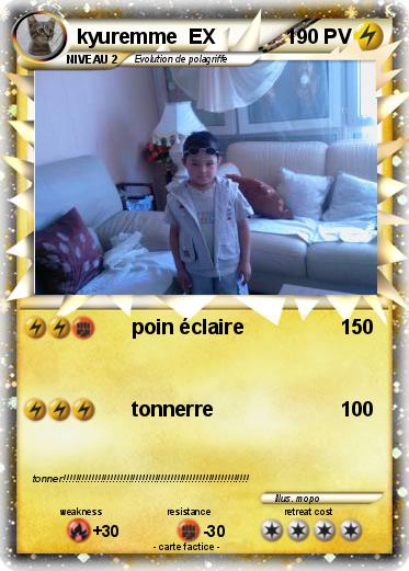 Pokemon kyuremme  EX