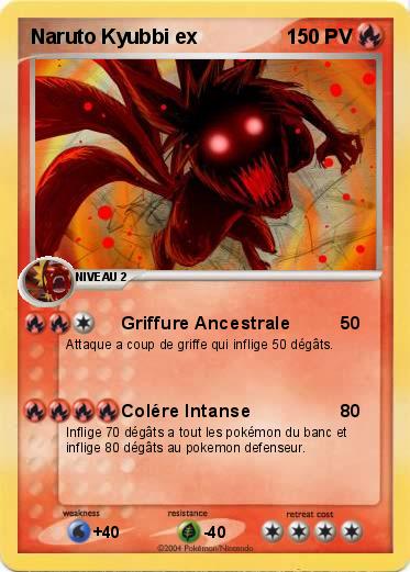 Pokemon Naruto Kyubbi ex