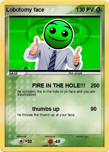 Pokemon Lobotomy face