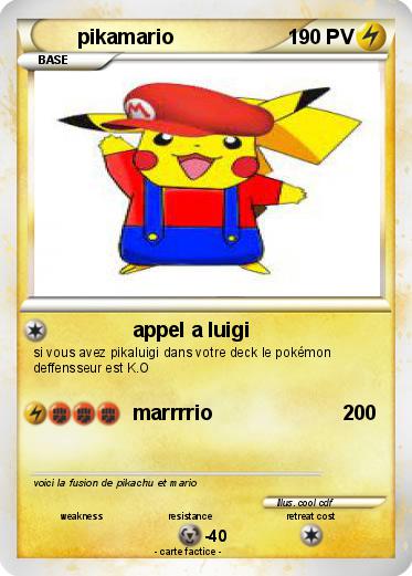 Pokemon pikamario