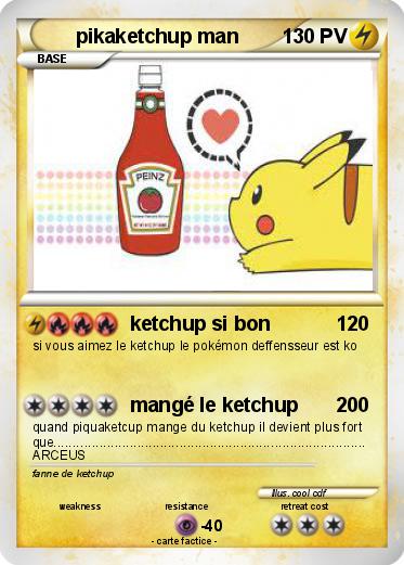 Pokemon pikaketchup man