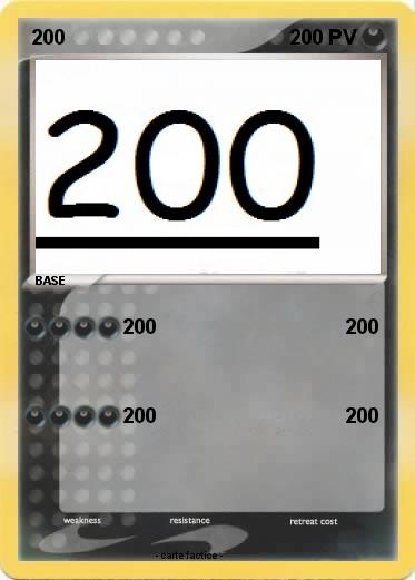 Pokemon 200