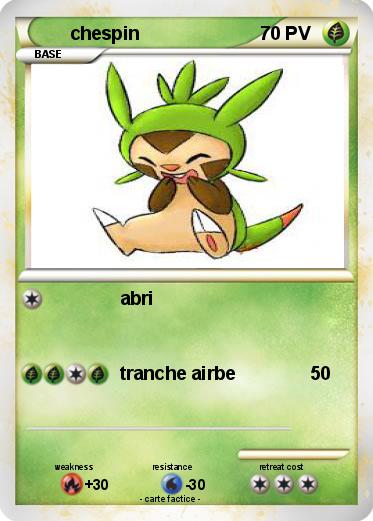 Pokemon chespin