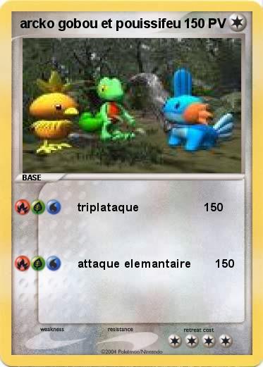 Pokemon arcko gobou et pouissifeu 