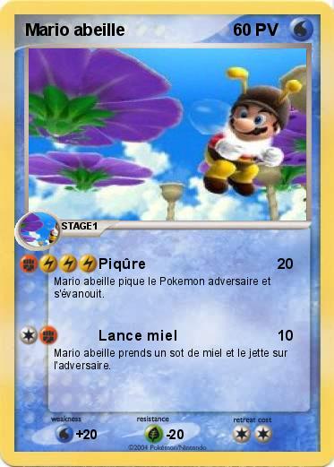 Pokemon Mario abeille