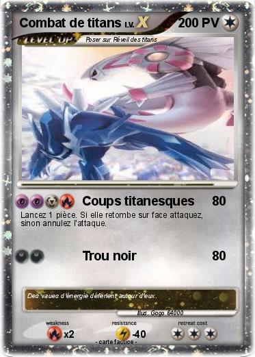 Pokemon Combat de titans