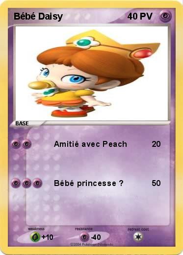 Pokemon Bébé Daisy