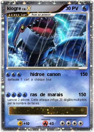 Pokemon kiogre