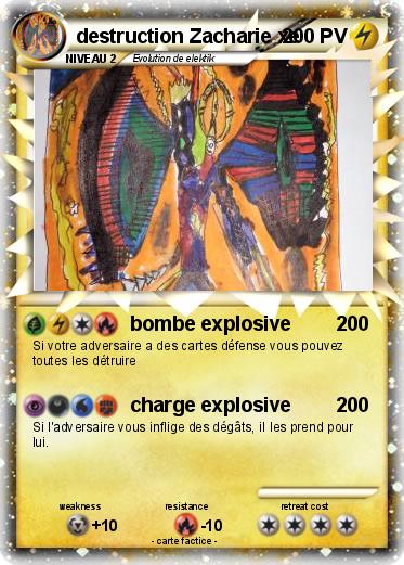 Pokemon destruction Zacharie xe