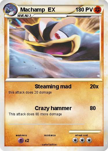 Pokemon Machamp  EX
