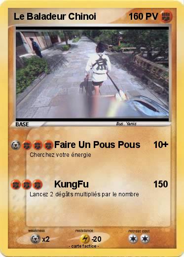 Pokemon Le Baladeur Chinoi