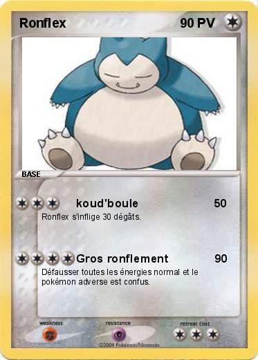 Pokemon Ronflex