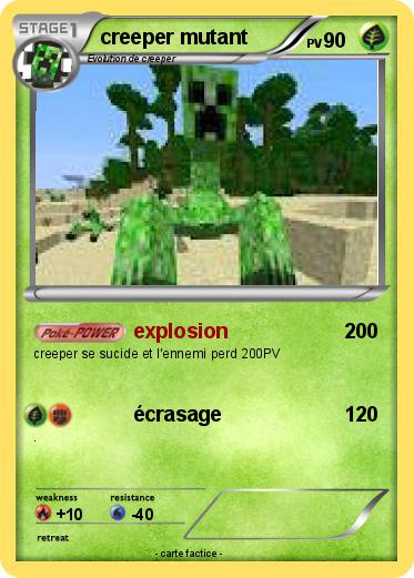 Pokemon creeper mutant