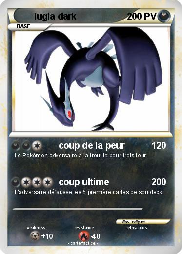Pokemon lugia dark
