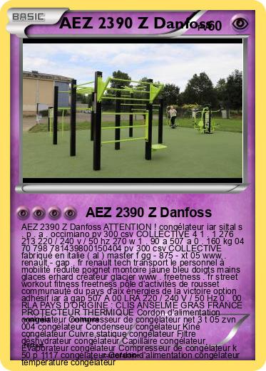 Pokemon AEZ 2390 Z Danfoss