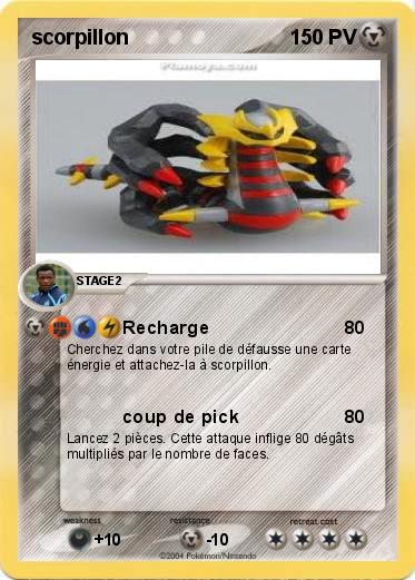 Pokemon scorpillon