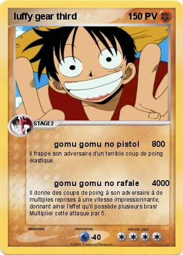 Pokemon luffy gear third
