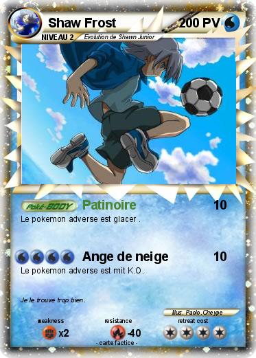 Pokemon Shaw Frost
