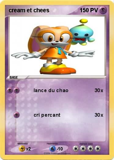 Pokemon cream et chees