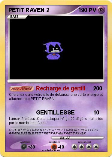 Pokemon PETIT RAVEN 2