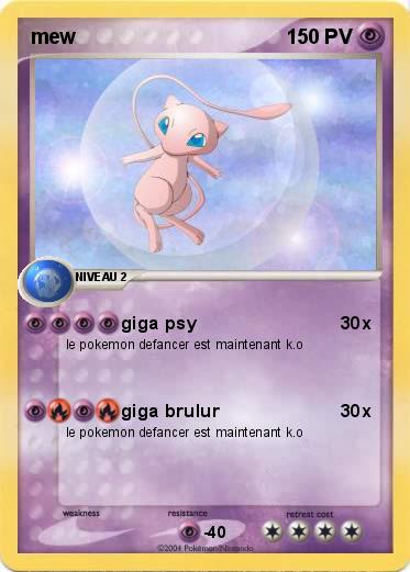 Pokemon mew