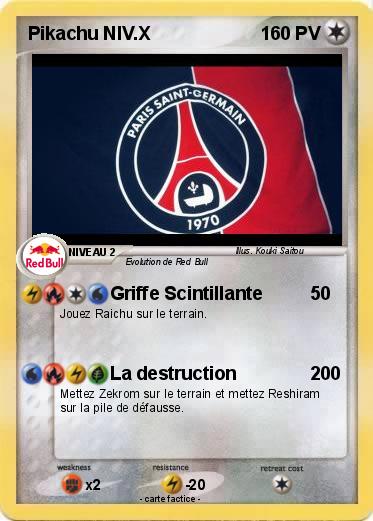 Pokemon Pikachu NIV.X