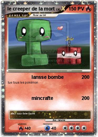 Pokemon le creeper de la mort