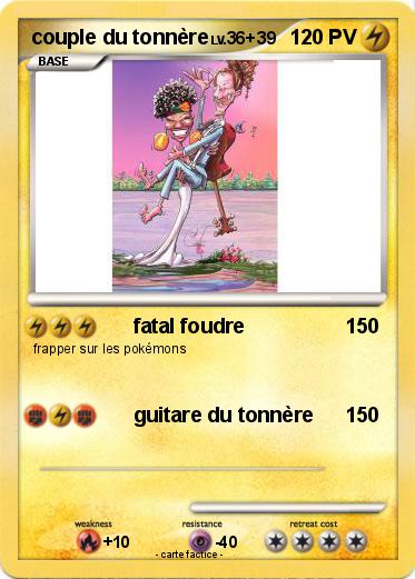 Pokemon couple du tonnère