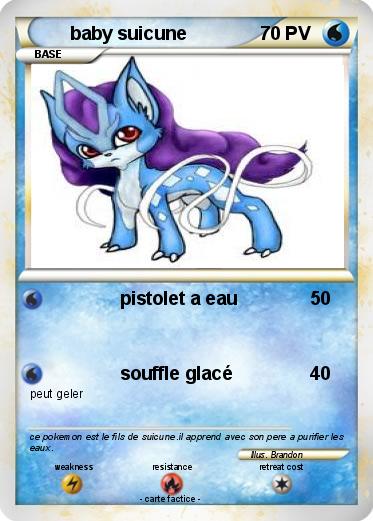 Pokemon baby suicune