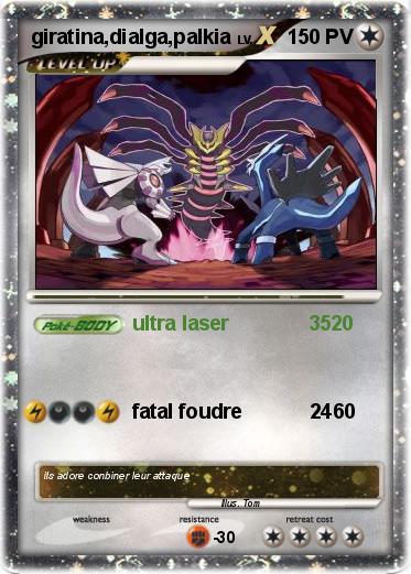 Pokemon giratina,dialga,palkia