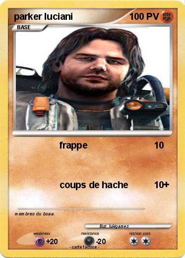 Pokemon parker luciani