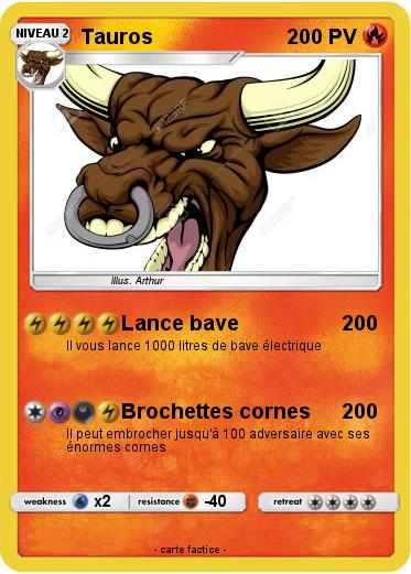 Pokemon Tauros