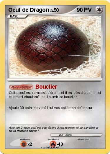 Pokemon Oeuf de Dragon