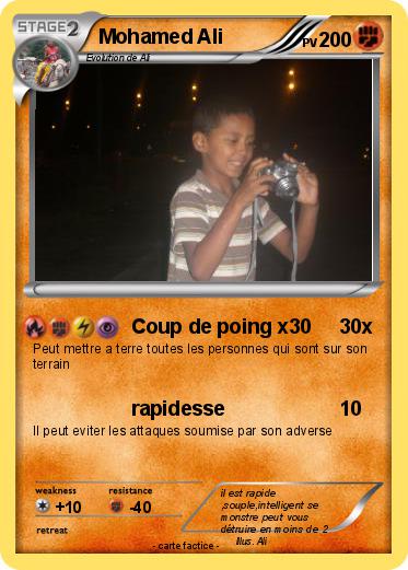 Pokemon Mohamed Ali