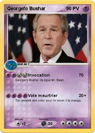 Pokemon Georgefo Bushar
