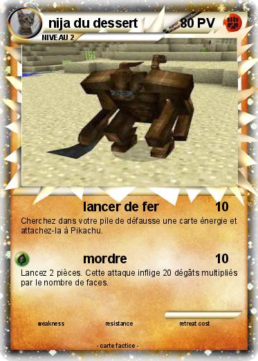 Pokemon nija du dessert