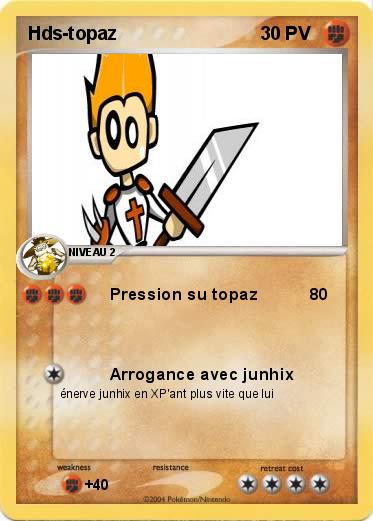Pokemon Hds-topaz