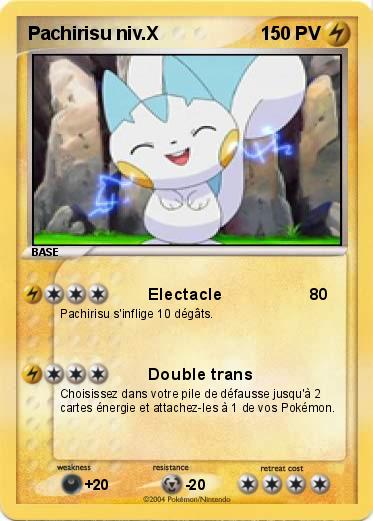 Pokemon Pachirisu niv.X