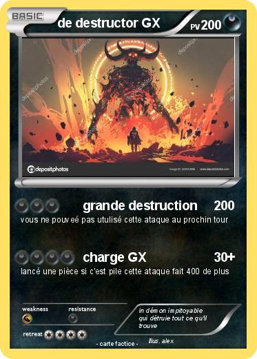 Pokemon de destructor GX